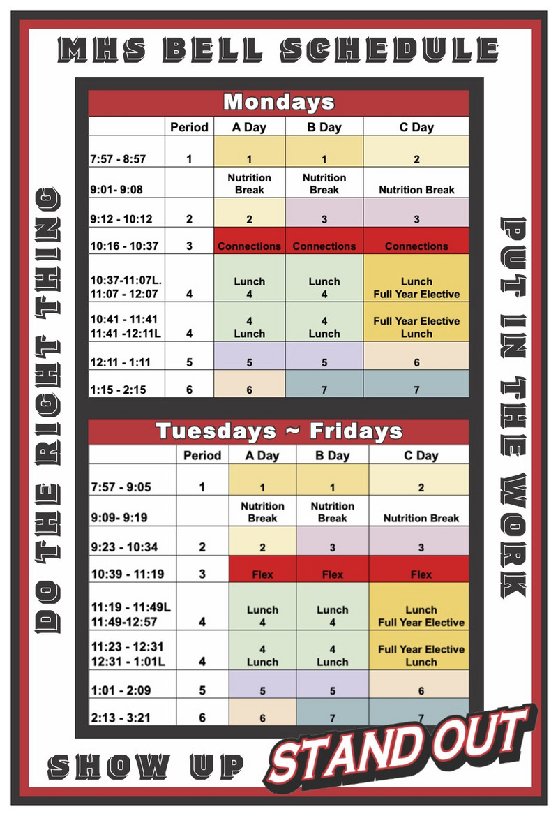 MHS Bell Schedule